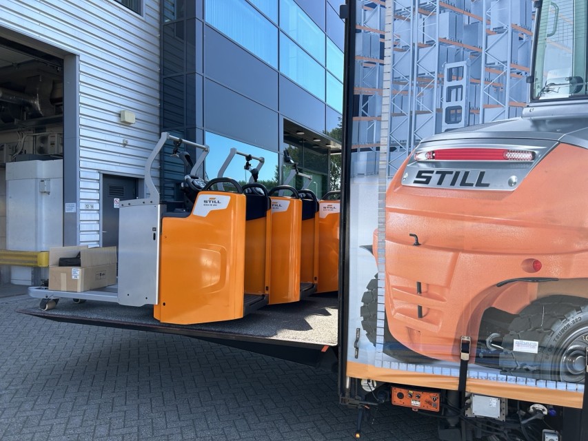 Media Heftruckchauffeur